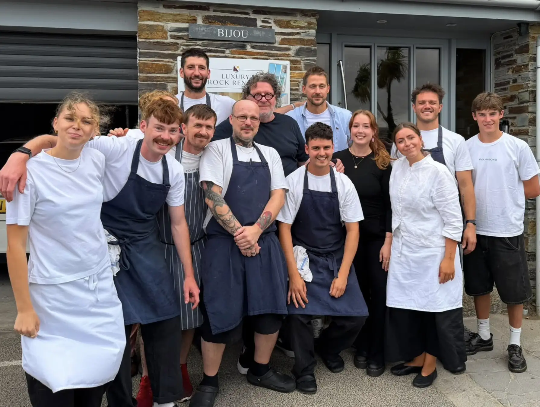News: Marco visits Four Boys Restaurant in Rock, Cornwall