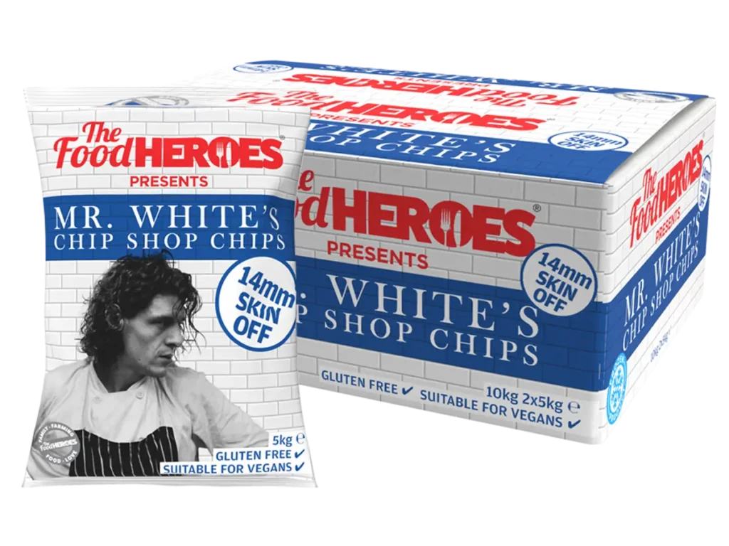 The Food Heroes Presents Mr Whites Chip Shop Chips