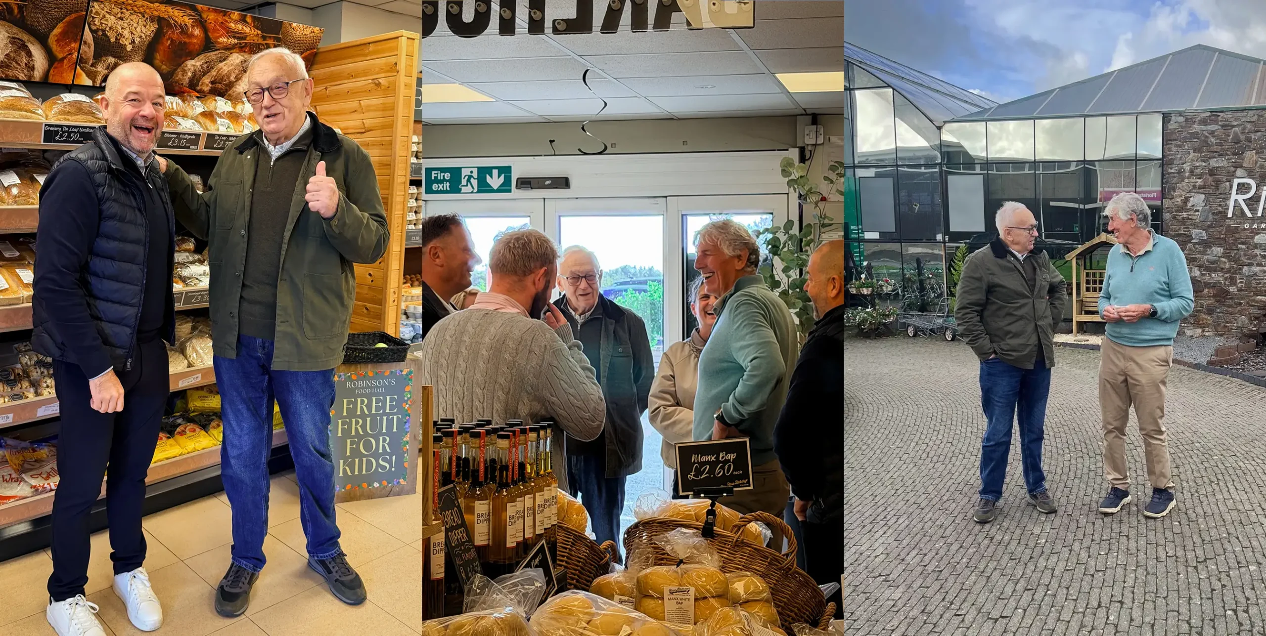 News: We visit the Robinsons on the Isle of Man